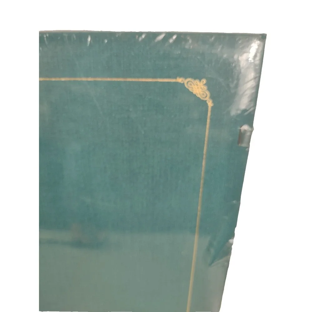 Creative Memories Album 12x12 Green Gold Trim Old Style New Sealed w/Pages